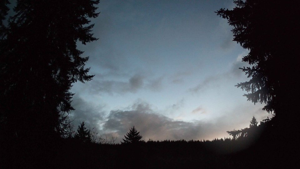 Pacific Northwest skyline timelapse on Jan 4th, 2026 at 5:15 PM