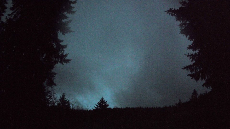 Pacific Northwest skyline timelapse on Jan 4th, 2026 at 7:16 AM