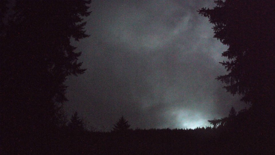Pacific Northwest skyline timelapse on Jan 4th, 2026 at 5:29 PM