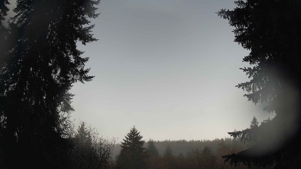 Pacific Northwest skyline timelapse on Jan 5th, 2026 at 8:15 AM