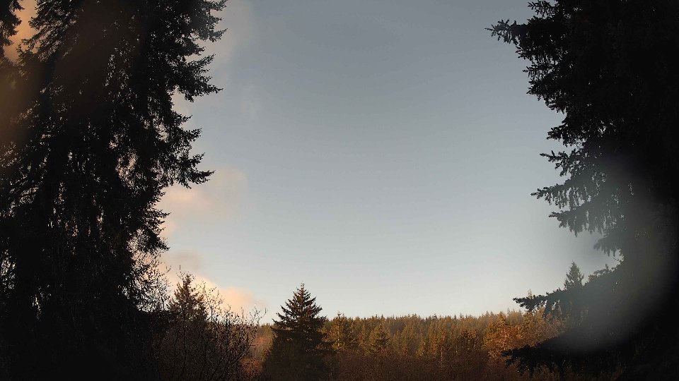 Pacific Northwest skyline timelapse on Jan 5th, 2026 at 8:45 AM