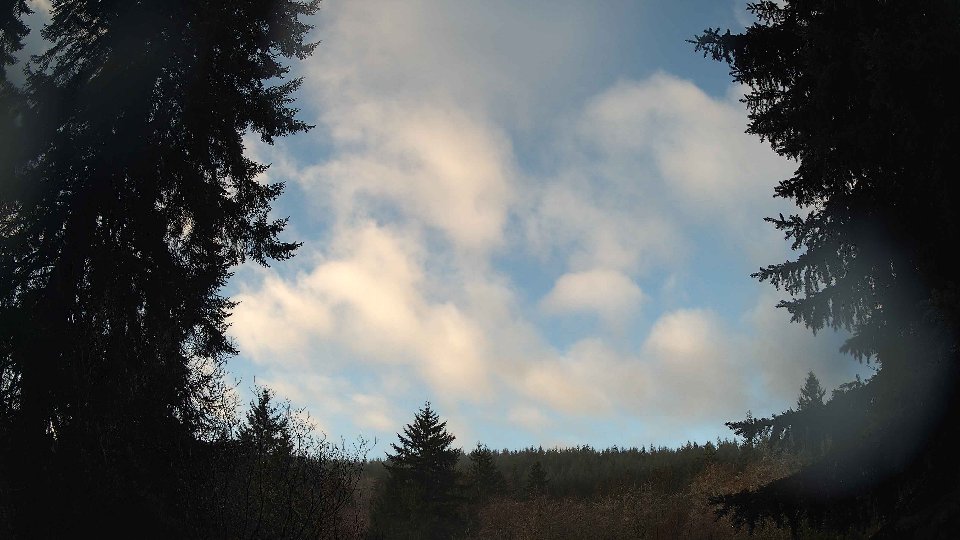 Pacific Northwest skyline timelapse on Jan 5th, 2026 at 9:00 AM