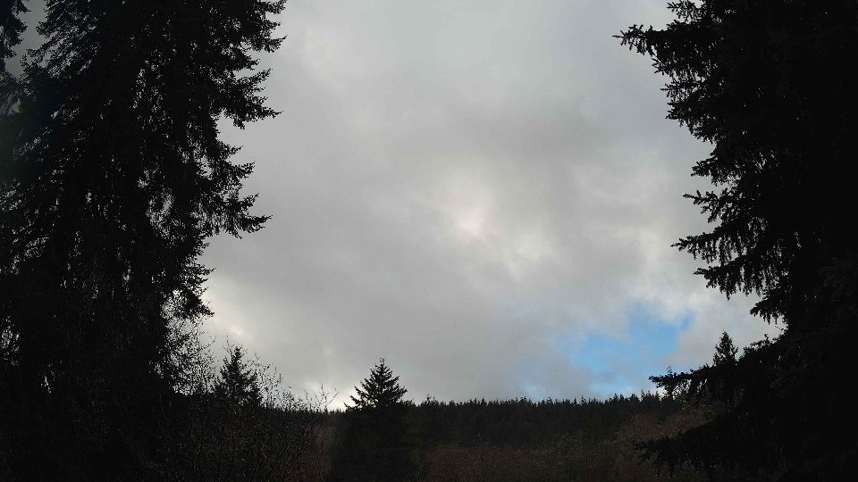 Pacific Northwest skyline timelapse on Jan 5th, 2026 at 10:30 AM