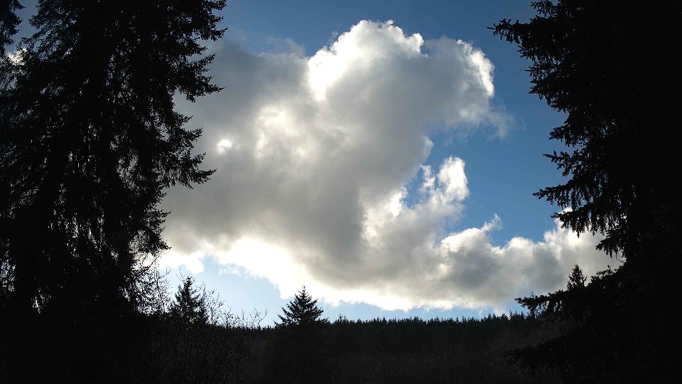 Pacific Northwest skyline timelapse on Jan 5th, 2026 at 1:15 PM