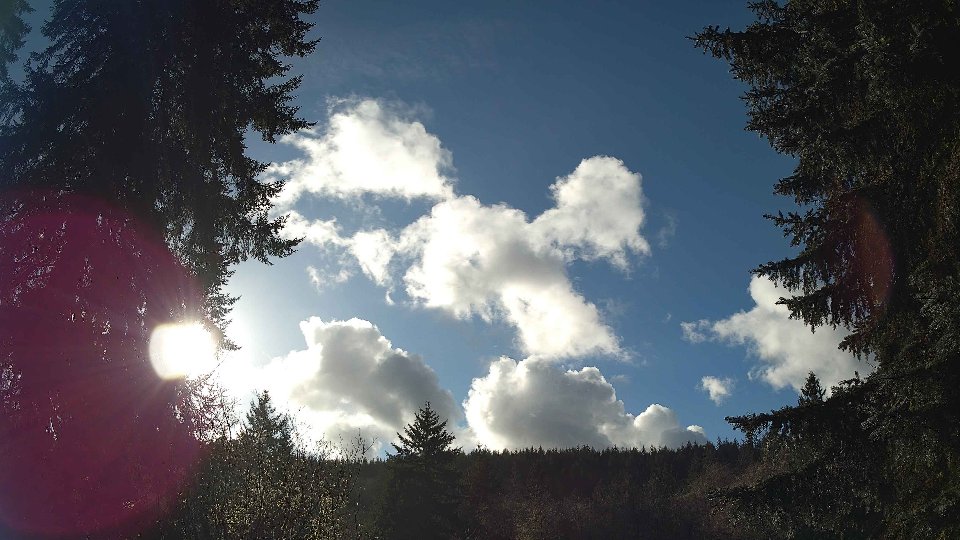 Pacific Northwest skyline timelapse on Jan 5th, 2026 at 1:45 PM