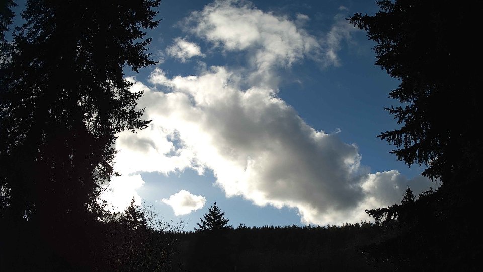 Pacific Northwest skyline timelapse on Jan 5th, 2026 at 2:00 PM