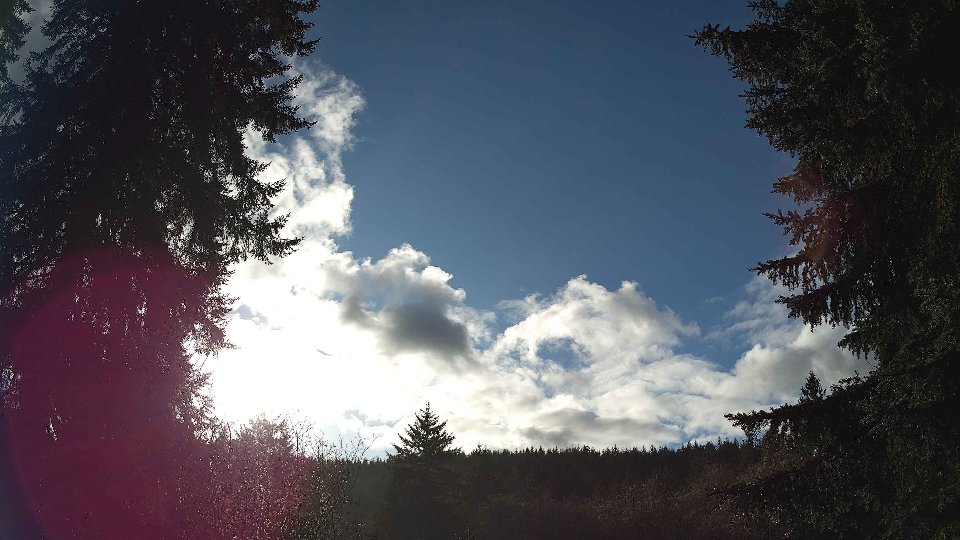 Pacific Northwest skyline timelapse on Jan 5th, 2026 at 2:15 PM