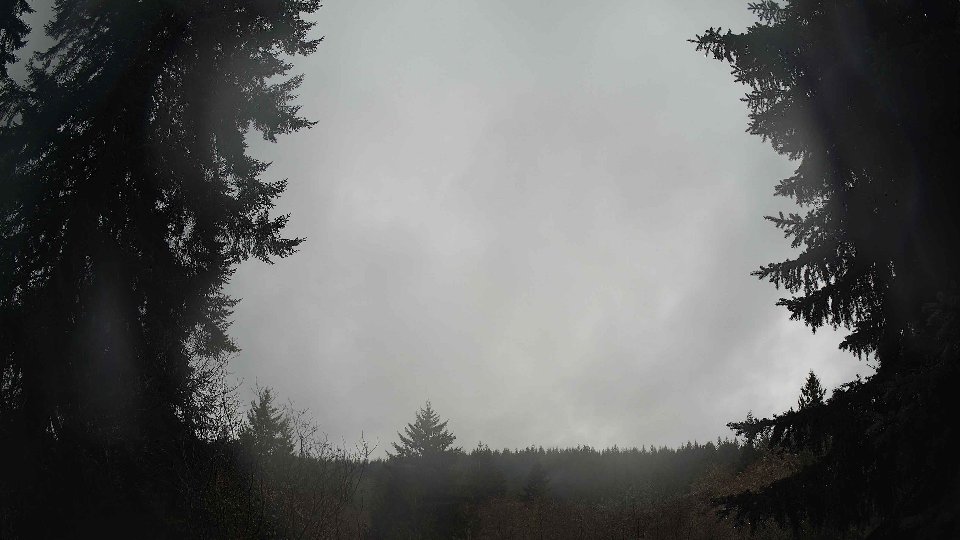Pacific Northwest skyline timelapse on Jan 6th, 2026 at 11:00 AM