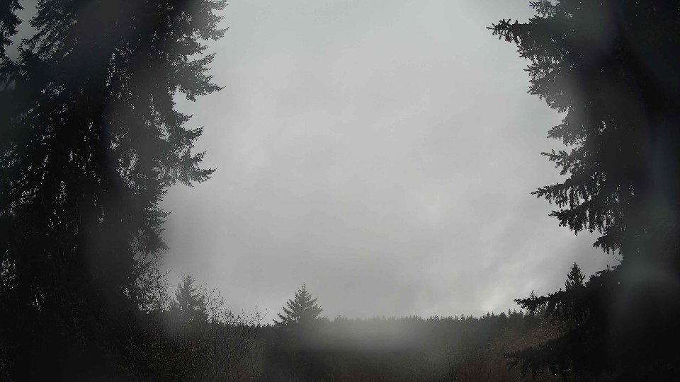 Pacific Northwest skyline timelapse on Jan 6th, 2026 at 11:15 AM