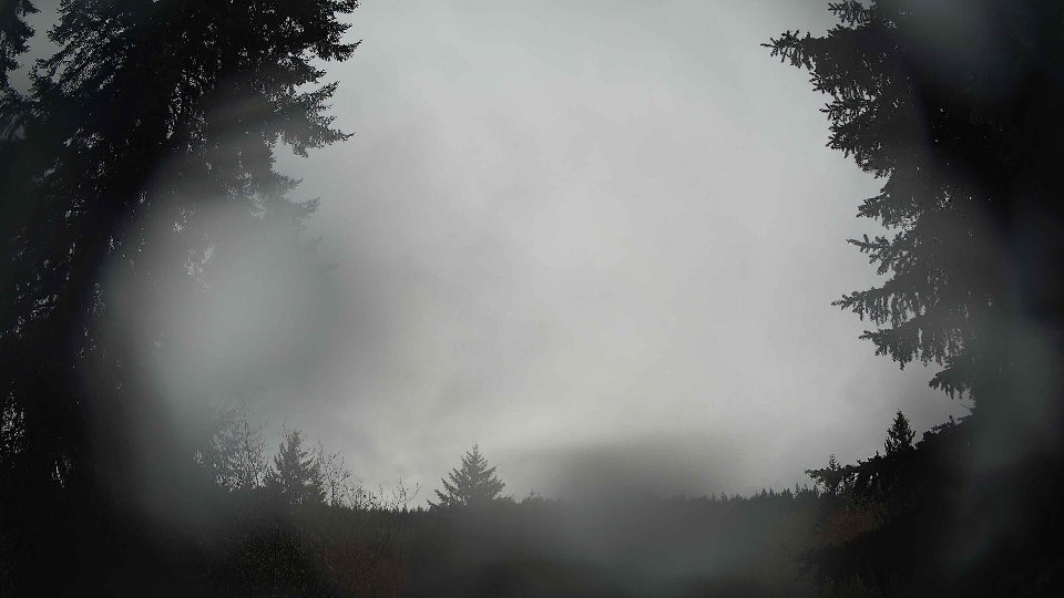 Pacific Northwest skyline timelapse on Jan 6th, 2026 at 11:45 AM