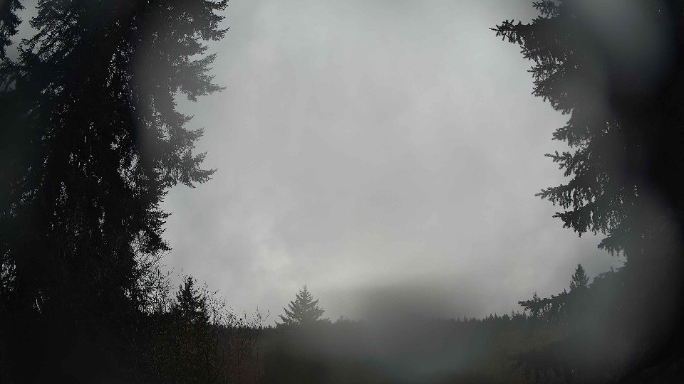 Pacific Northwest skyline timelapse on Jan 6th, 2026 at 12:15 PM