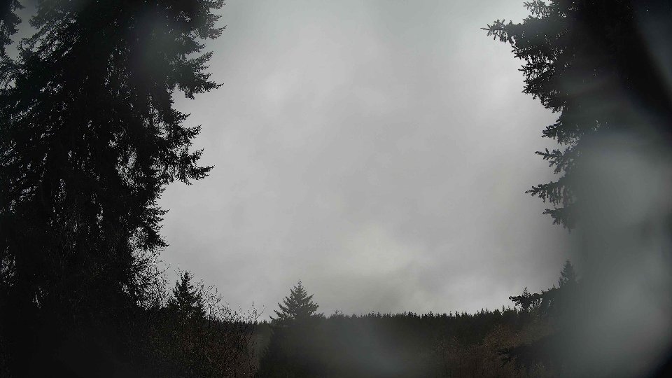 Pacific Northwest skyline timelapse on Jan 6th, 2026 at 12:45 PM