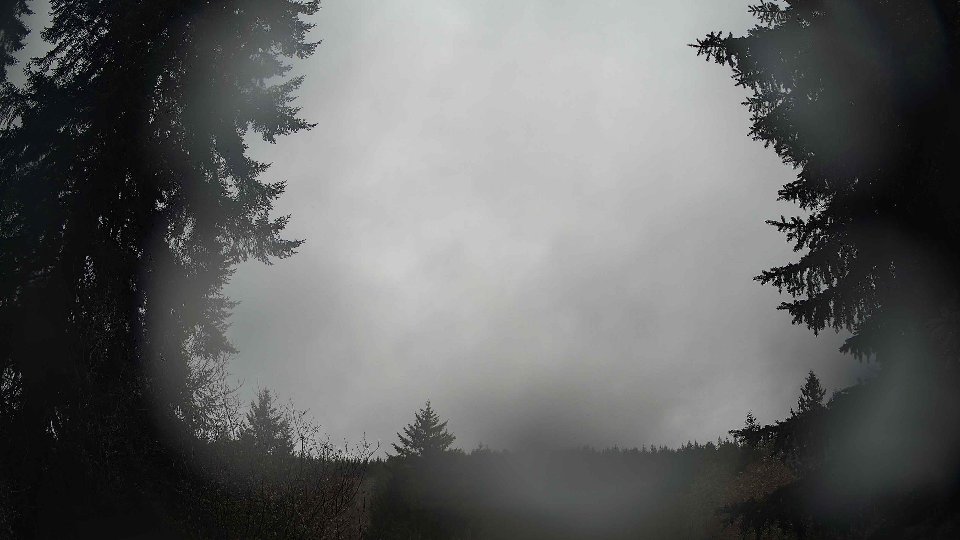 Pacific Northwest skyline timelapse on Jan 6th, 2026 at 1:45 PM