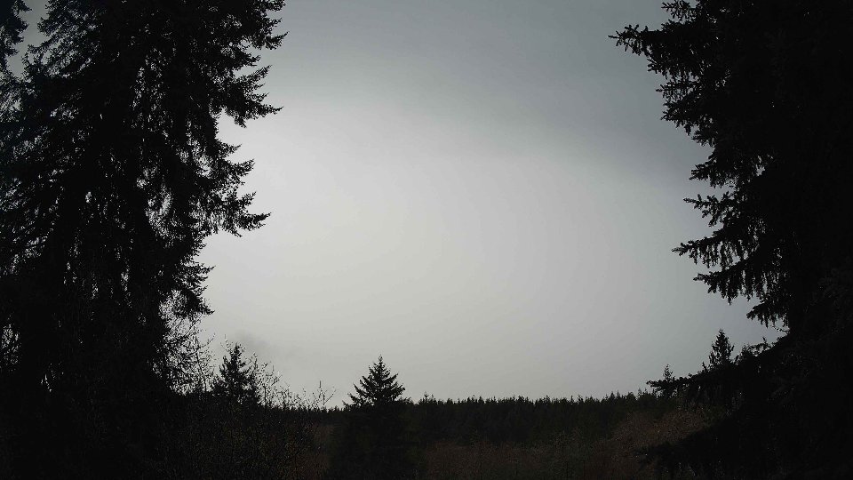 Pacific Northwest skyline timelapse on Jan 7th, 2026 at 9:00 AM