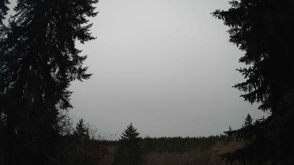 Pacific Northwest skyline timelapse on Jan 7th, 2026 at 9:15 AM
