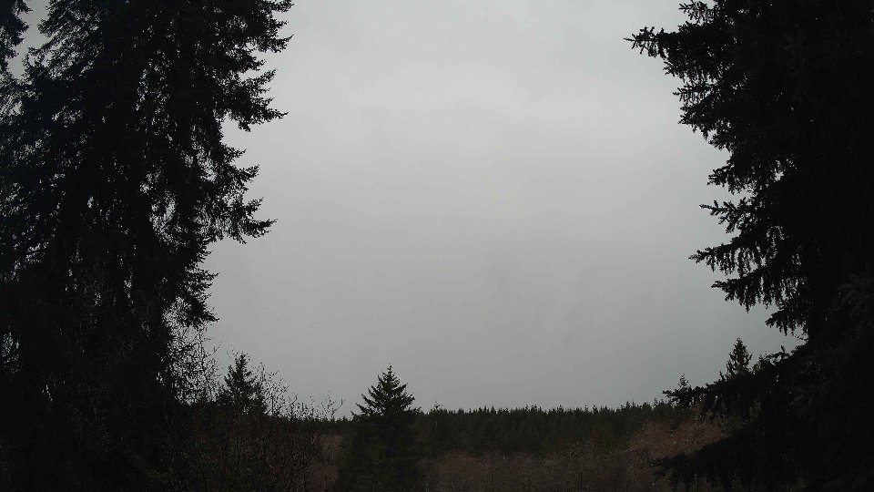 Pacific Northwest skyline timelapse on Jan 7th, 2026 at 9:30 AM