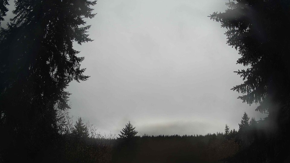 Pacific Northwest skyline timelapse on Jan 7th, 2026 at 11:00 AM