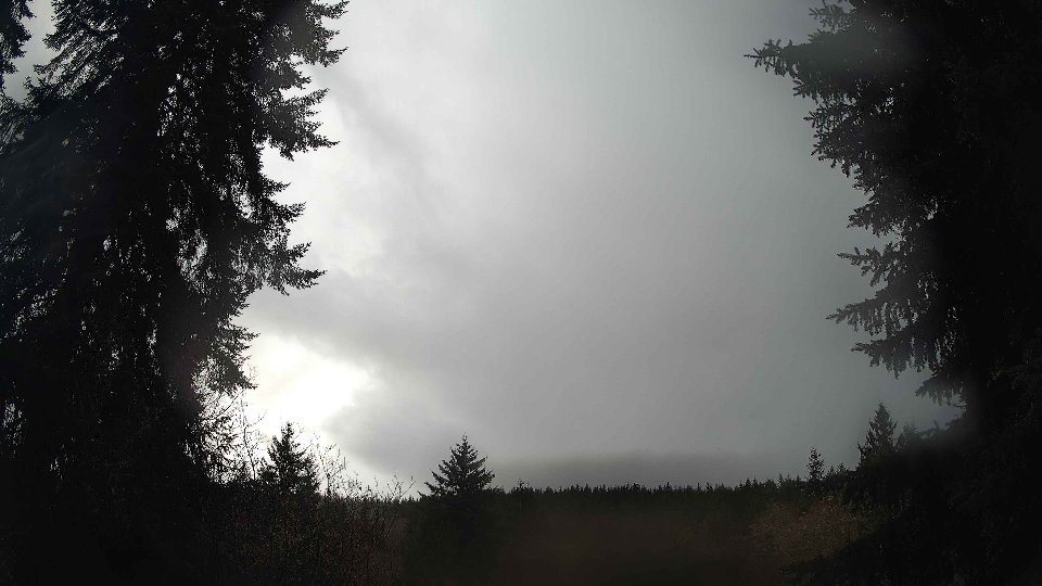 Pacific Northwest skyline timelapse on Jan 7th, 2026 at 12:30 PM