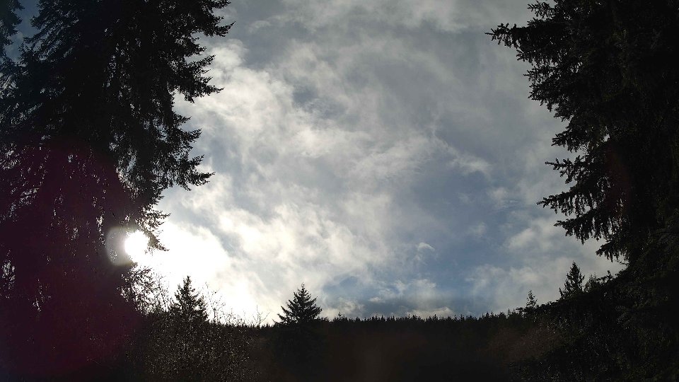 Pacific Northwest skyline timelapse on Jan 7th, 2026 at 1:45 PM