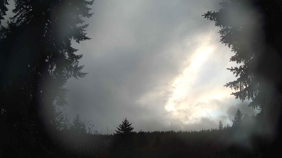 Pacific Northwest skyline timelapse on Jan 7th, 2026 at 4:15 PM