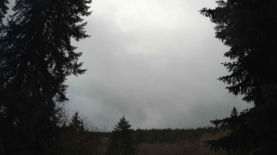 Pacific Northwest skyline timelapse frame from Jan 8th, 2026 at 2:00 PM