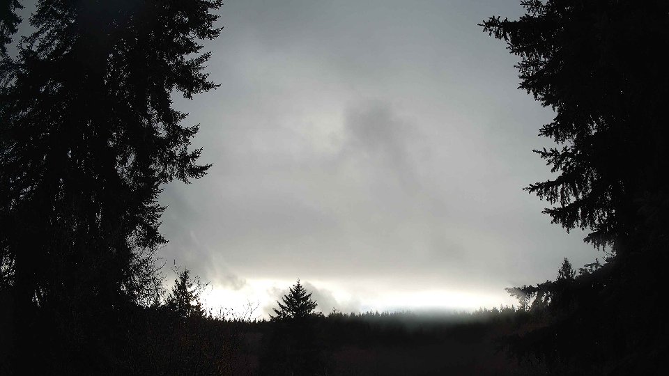 Pacific Northwest skyline timelapse frame from Jan 8th, 2026 at 2:30 PM
