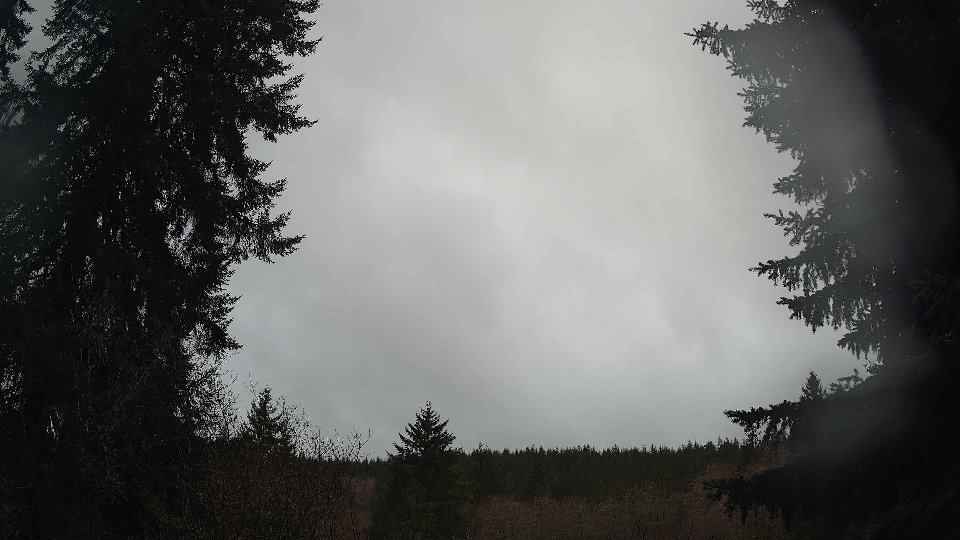 Pacific Northwest skyline timelapse frame from Jan 8th, 2026 at 3:30 PM