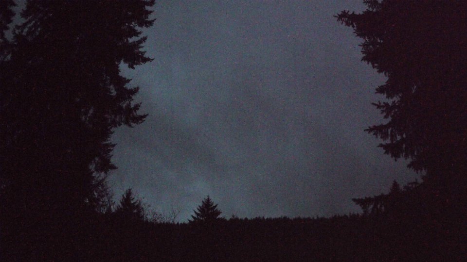 Pacific Northwest skyline timelapse frame from Jan 8th, 2026 at 5:22 PM