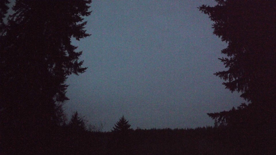 Pacific Northwest skyline timelapse on Jan 10th, 2026 at 7:15 AM