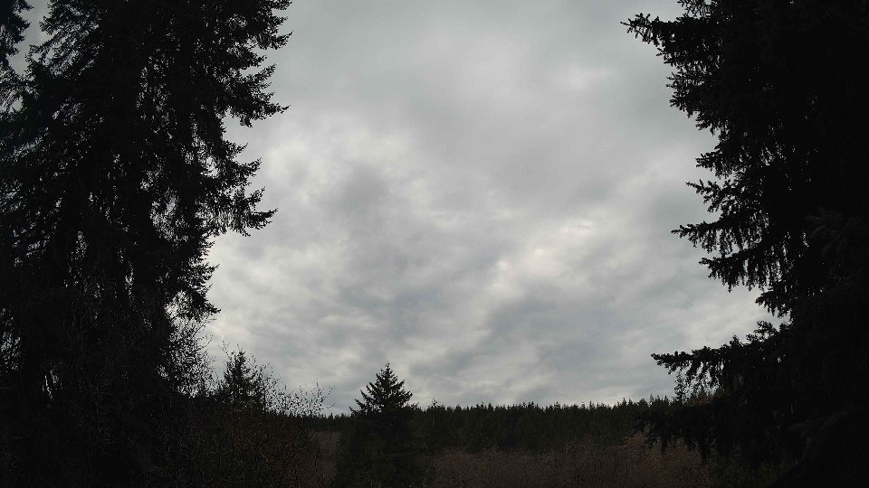 Pacific Northwest skyline timelapse on Jan 10th, 2026 at 10:45 AM