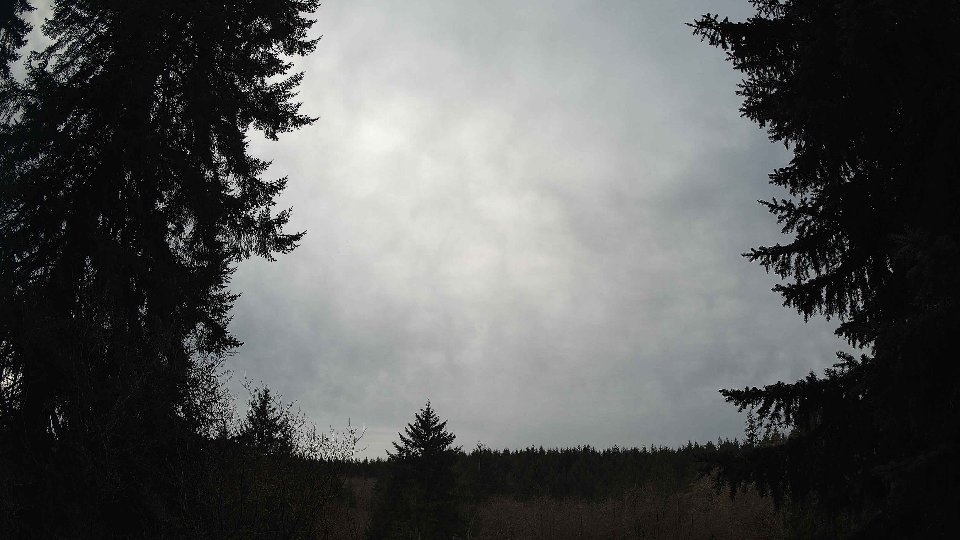 Pacific Northwest skyline timelapse on Jan 10th, 2026 at 12:00 PM