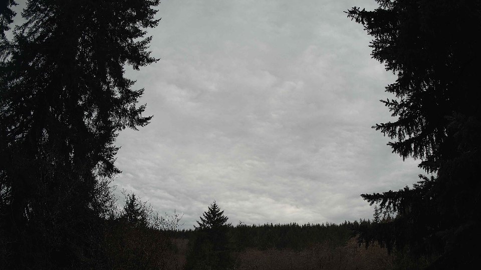 Pacific Northwest skyline timelapse on Jan 10th, 2026 at 2:00 PM