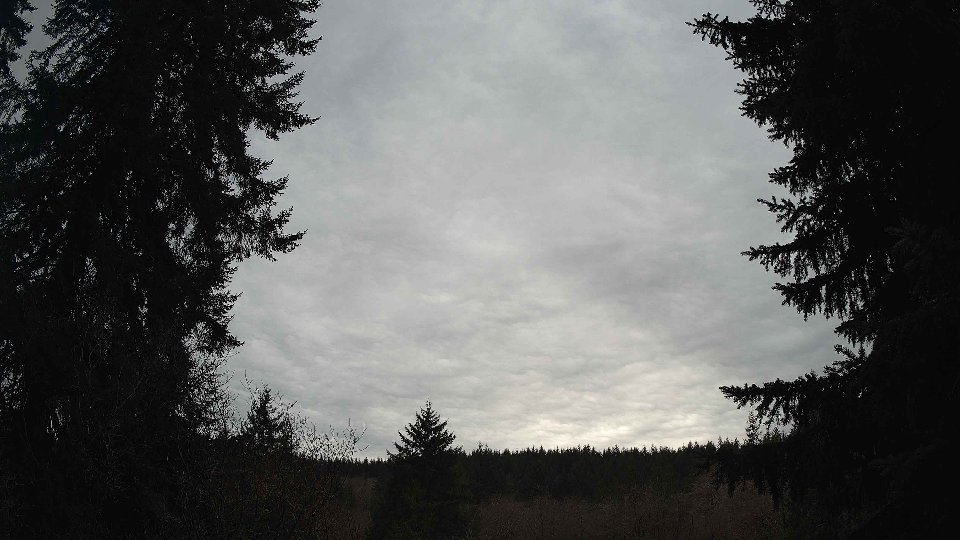 Pacific Northwest skyline timelapse on Jan 10th, 2026 at 3:00 PM