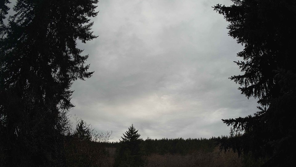 Pacific Northwest skyline timelapse on Jan 10th, 2026 at 3:30 PM