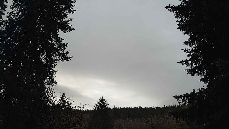 Pacific Northwest skyline timelapse frame from Jan 11th, 2026 at 9:15 AM
