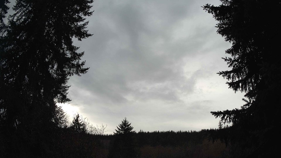 Pacific Northwest skyline timelapse frame from Jan 11th, 2026 at 2:00 PM