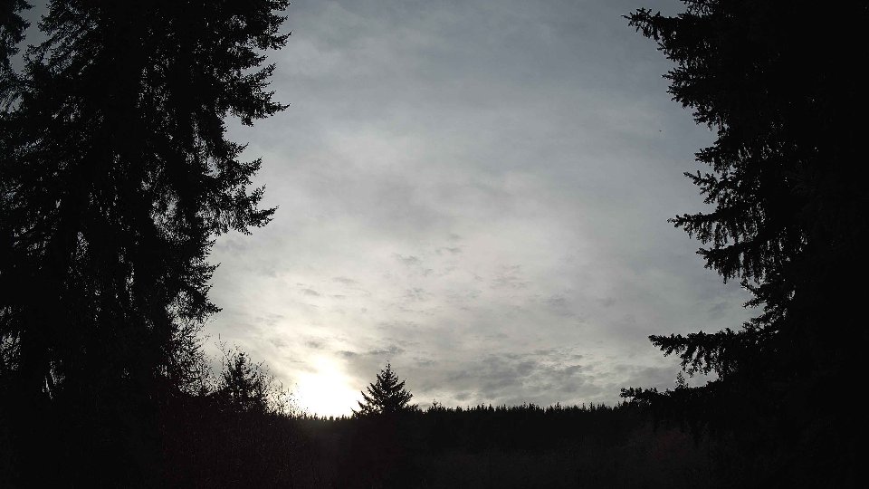 Pacific Northwest skyline timelapse frame from Jan 12th, 2026 at 3:00 PM