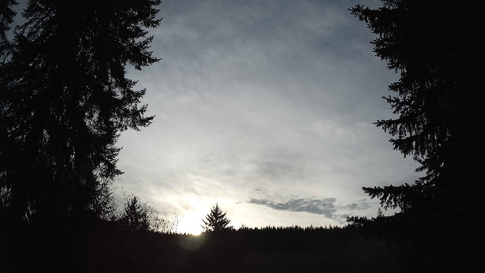 Pacific Northwest skyline timelapse frame from Jan 12th, 2026 at 3:15 PM