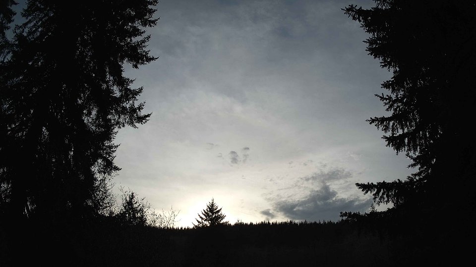 Pacific Northwest skyline timelapse frame from Jan 12th, 2026 at 3:30 PM