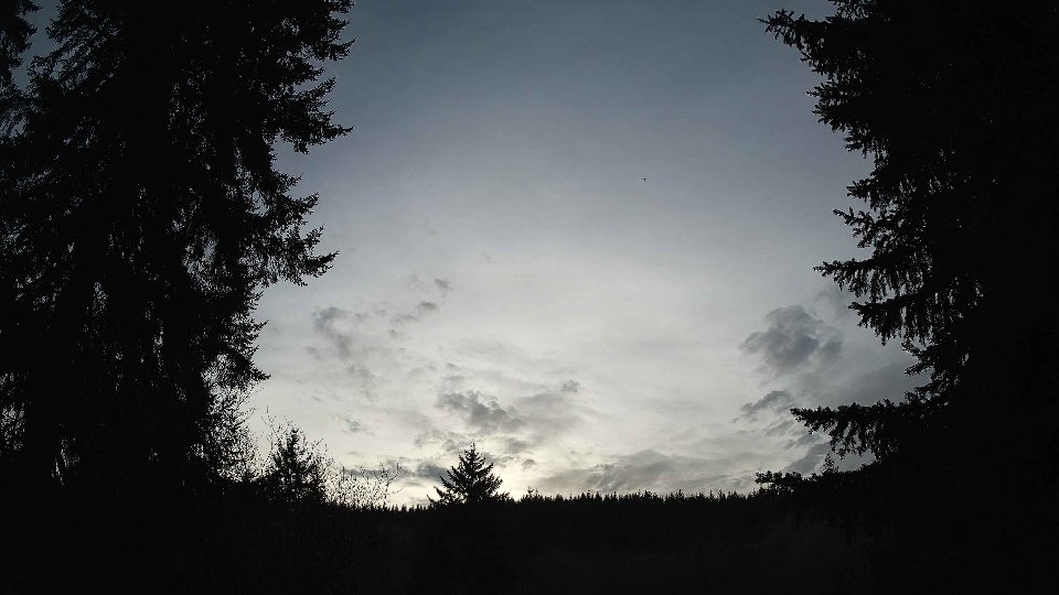 Pacific Northwest skyline timelapse frame from Jan 12th, 2026 at 3:45 PM