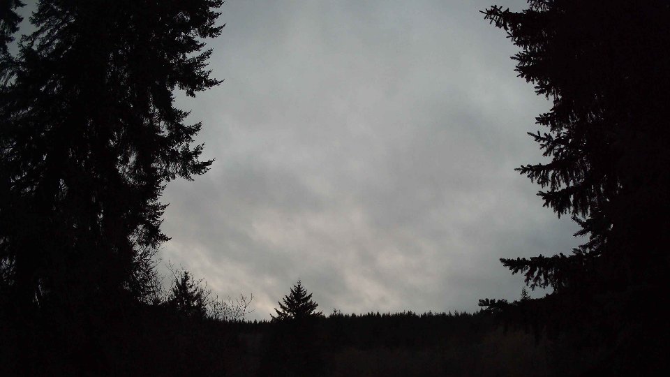 Pacific Northwest skyline timelapse frame from Jan 12th, 2026 at 5:15 PM