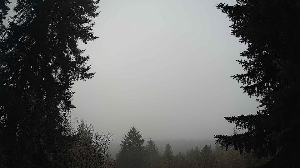 Pacific Northwest skyline timelapse frame from Jan 13th, 2026 at 10:00 AM