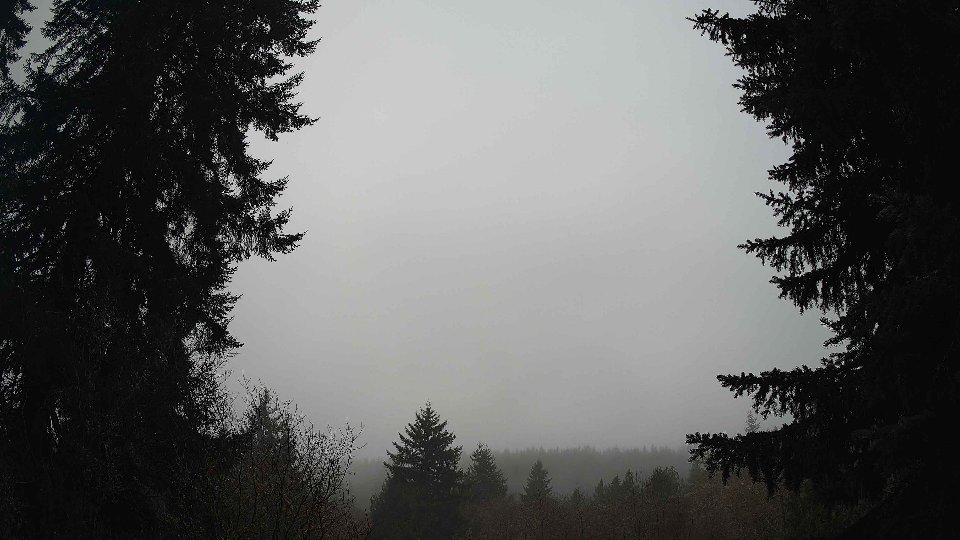 Pacific Northwest skyline timelapse frame from Jan 13th, 2026 at 10:45 AM