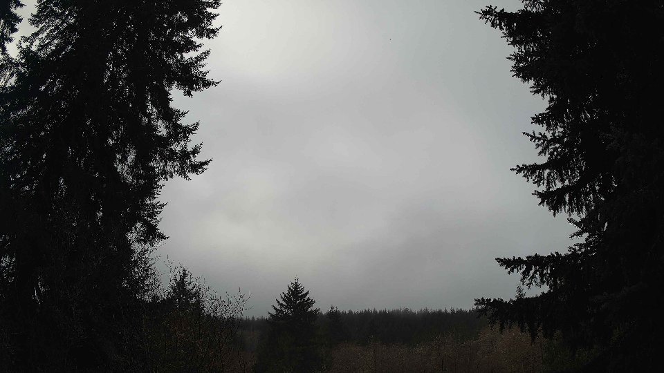 Pacific Northwest skyline timelapse frame from Jan 13th, 2026 at 12:00 PM