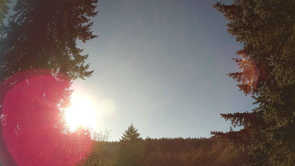 Pacific Northwest skyline timelapse frame from Jan 13th, 2026 at 2:15 PM