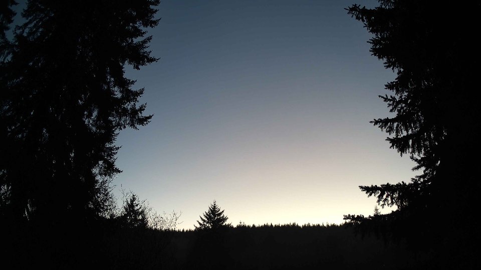 Pacific Northwest skyline timelapse frame from Jan 13th, 2026 at 5:15 PM