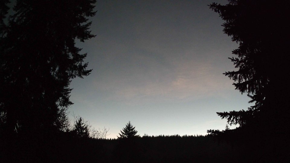 Pacific Northwest skyline timelapse frame from Jan 13th, 2026 at 5:30 PM