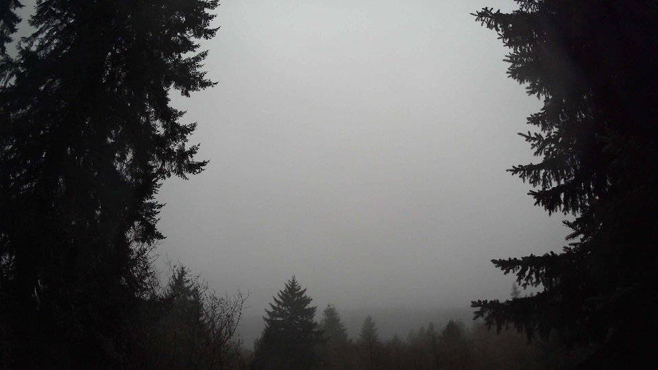 Pacific Northwest skyline timelapse frame from Jan 14th, 2026 at 7:30 AM