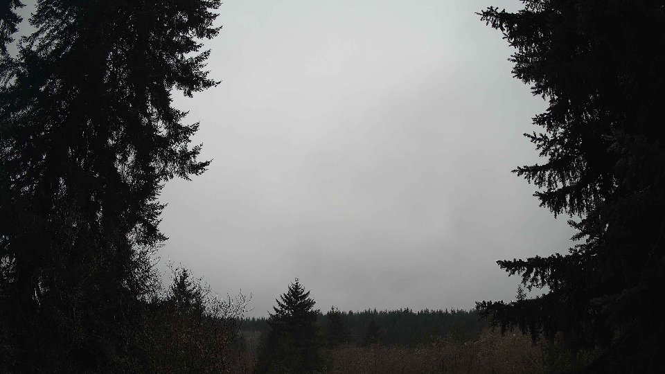 Pacific Northwest skyline timelapse frame from Jan 14th, 2026 at 12:15 PM