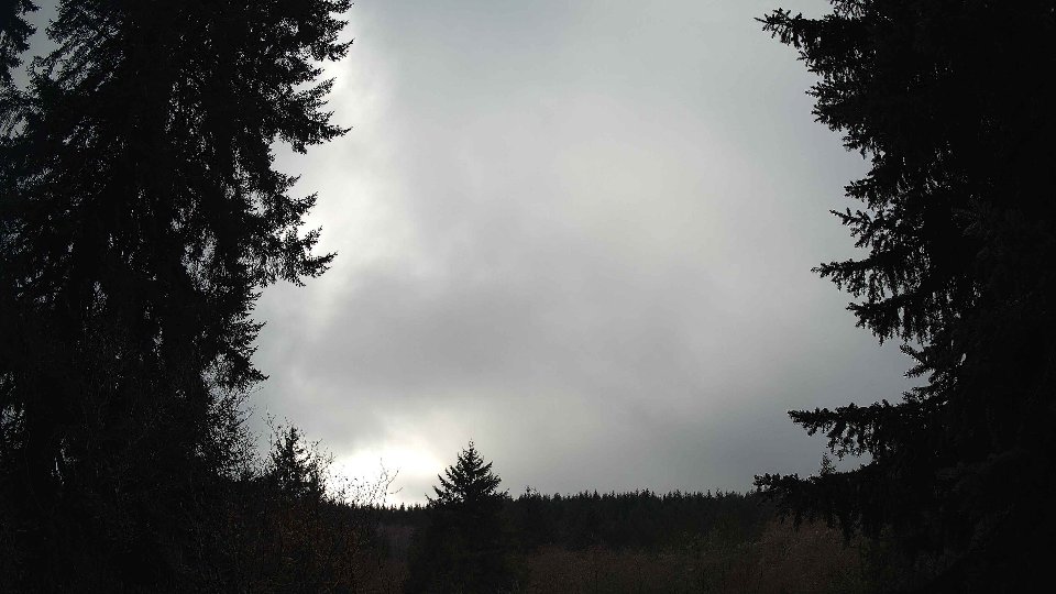 Pacific Northwest skyline timelapse frame from Jan 14th, 2026 at 2:00 PM